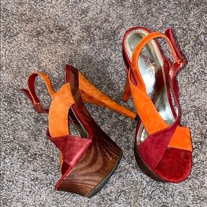 Bakers - Baja Platform Suede Heels
